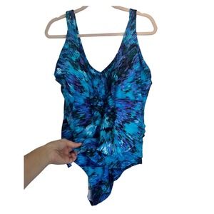 Swimsuits for all women's one piece full piece swim suit bathing suit 22 blue